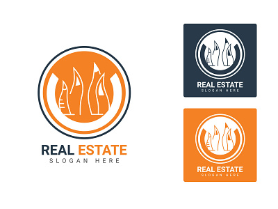 C letter Real Estate logo design