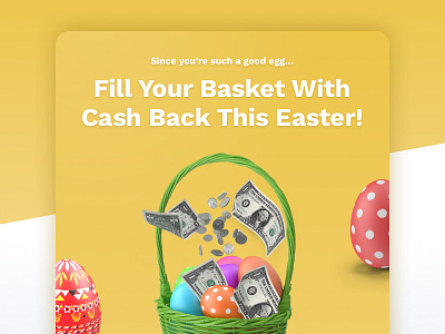 Easter partner email cash colors easter email emailmarketing empyr marketing money pastels