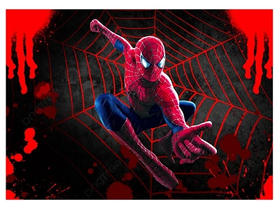 spider men 3d animation app branding design graphic design illustration logo ui vector