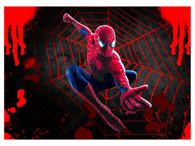 spider men 3d animation app branding design graphic design illustration logo ui vector