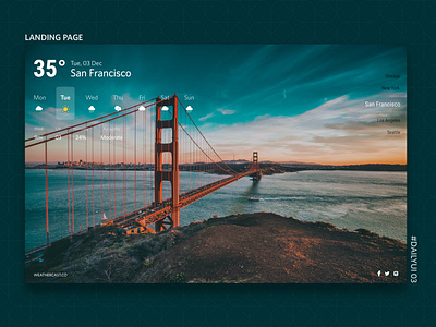 #DailyUI_03_Landing page
