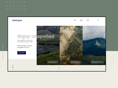 Landing Page - Travel Site