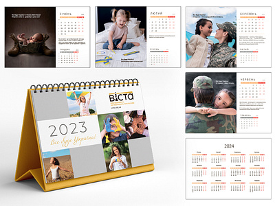 Desk calendar 2023