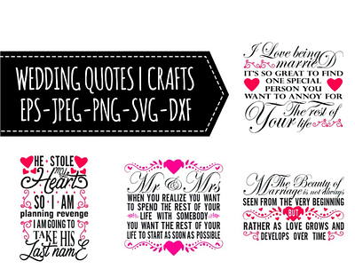 Wedding Quotes SVG Bundles wedding quotes bundles wedding quotes bundles graphic wedding quotes crafts