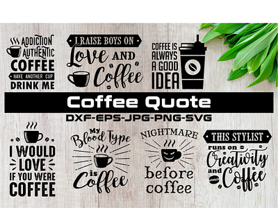 Coffee Quotes Black authentic coffee coffee quotes black svg bundles coffee