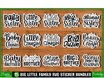 Family Svg Sticker Designs Bundles craft designs family bundle family craft design family designs family graphics family quotes family svg design family svg designs sublimation tshirt