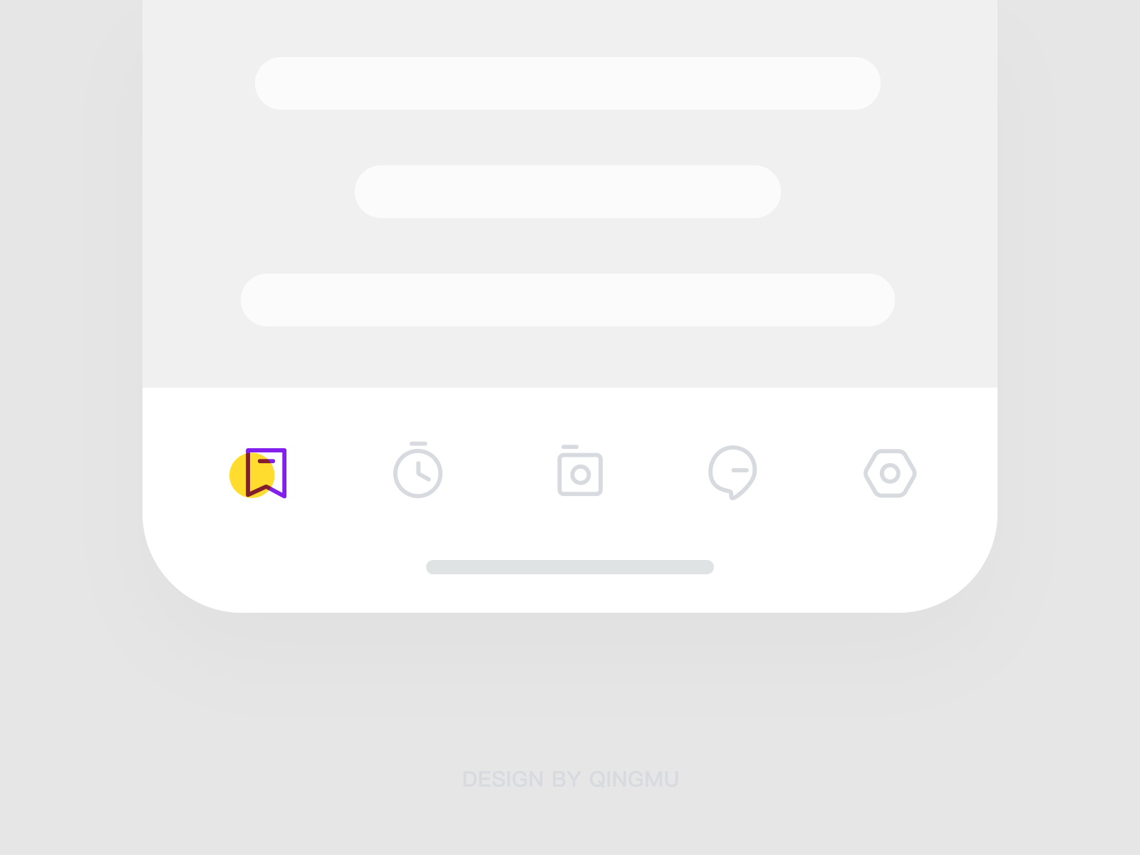 Animations in Tab Bar concepts animation app icon sketch ui