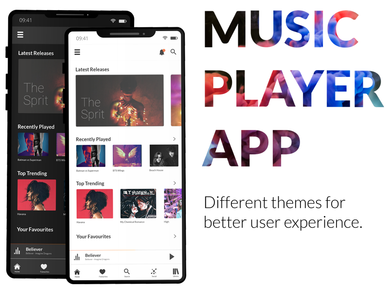 Music Player App By A V Rahul On Dribbble