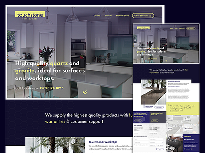 Worktops Landing Page