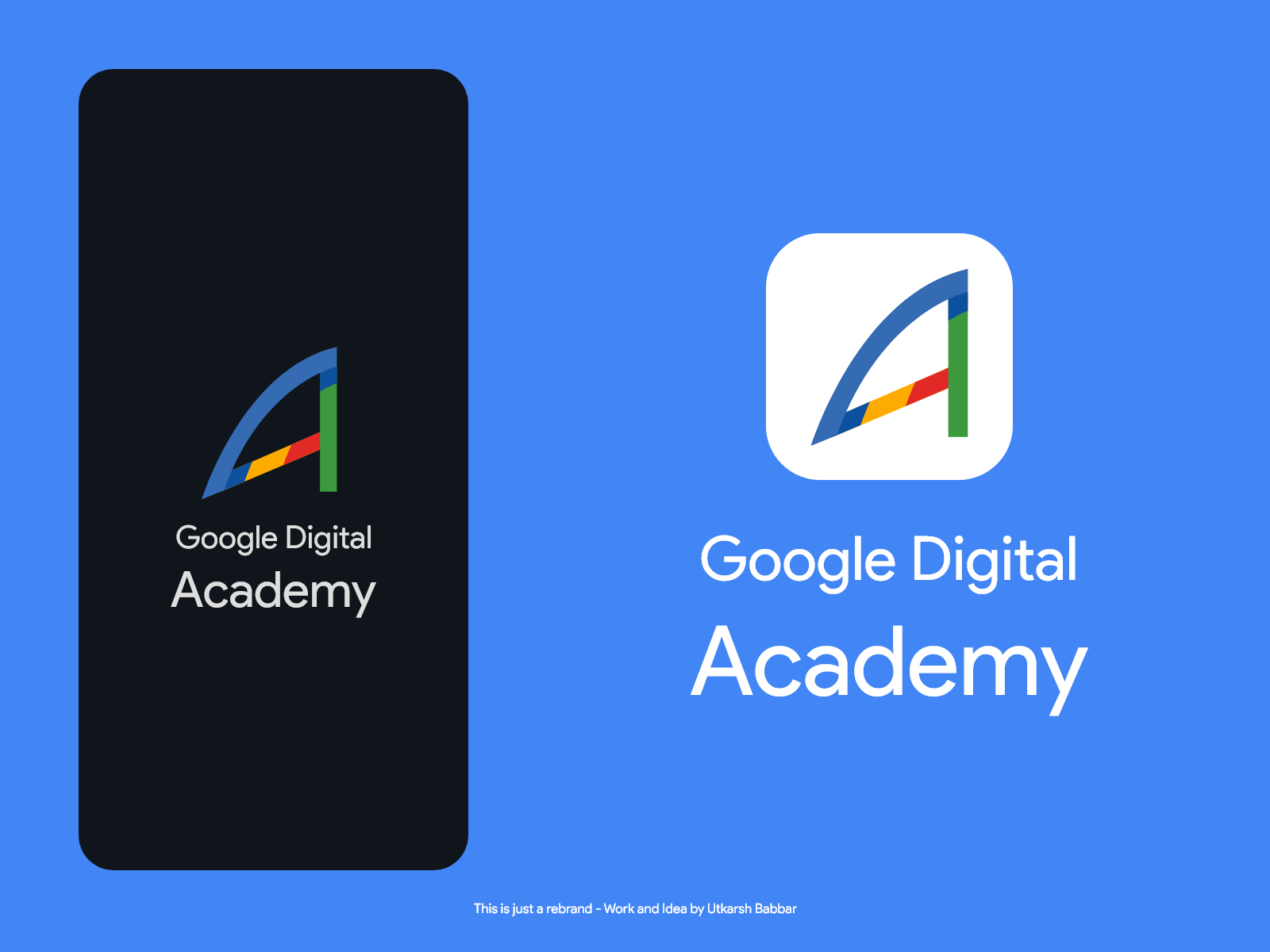 Google Digital Academy Logo Design by Utkarsh Babbar on Dribbble