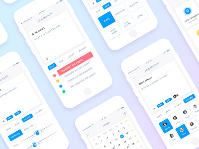 Task management application 2 by Jiang Xiaobei for UIGREAT Studio on ...