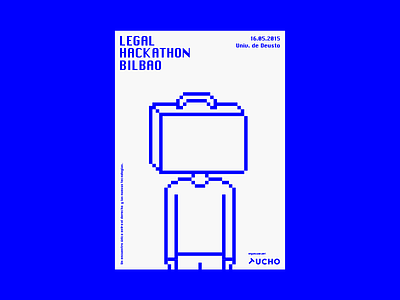 Hackathon bilbao chicago hackathon pixel poster