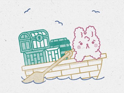 there's still so much to explore cute design flat graphic illustration illustrator kawaii