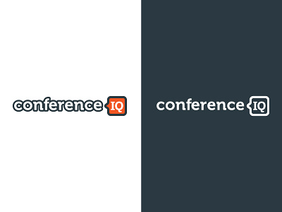 Conference IQ logo conference logo logo design