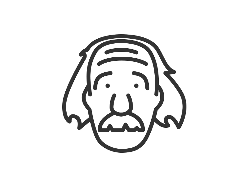 Einstein einstein fun gif icon