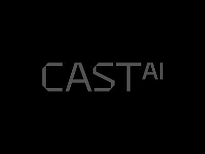 CAST AI branding cloud cloud storage custom design developer developers draft logo logotype sketch type typography