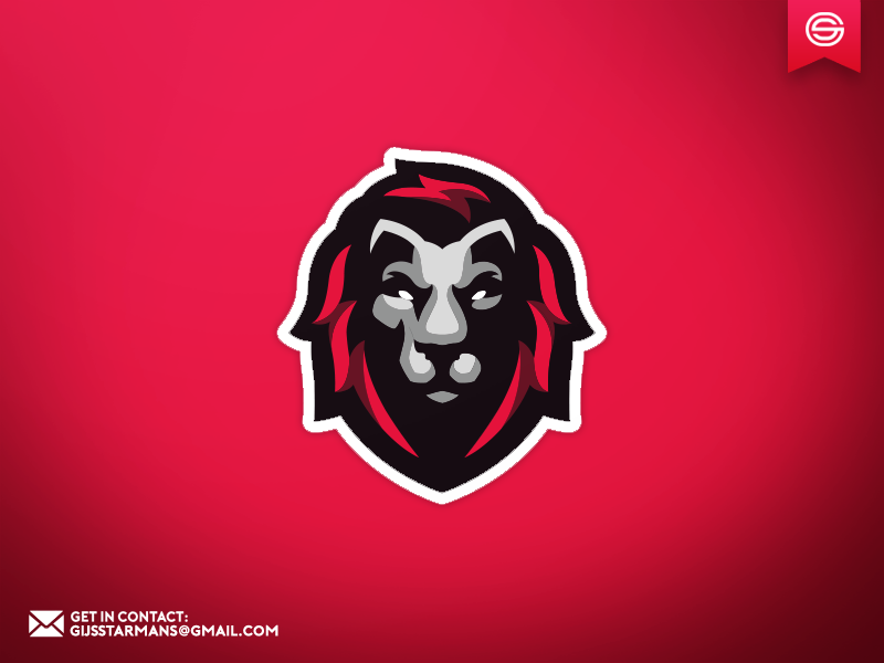 Lion Mascot logo by Gijs Starmans on Dribbble