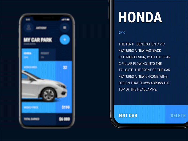 Drive App Concept