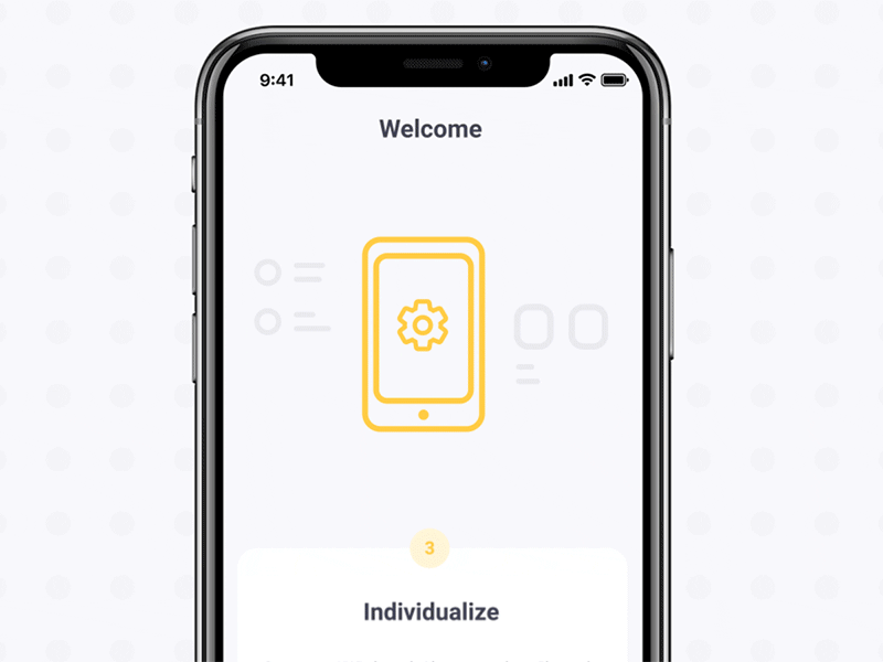 Onboarding animation animation app concept interface onboarding uiux