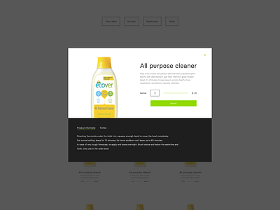 Idea for cleaning company antwerp belgium concept concept design detail detail modal idea modal popup sketch sketchapp ui ux uxdesign web design webdesign webdesigner white space