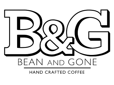 B&G Logo development branding coffee identity logo typography