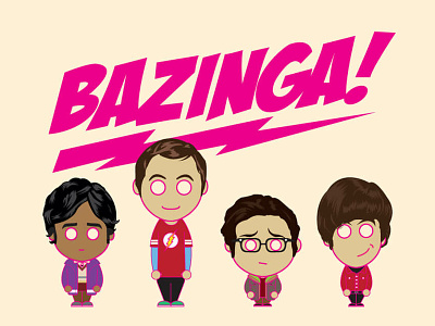 Big Bang Theory illustration