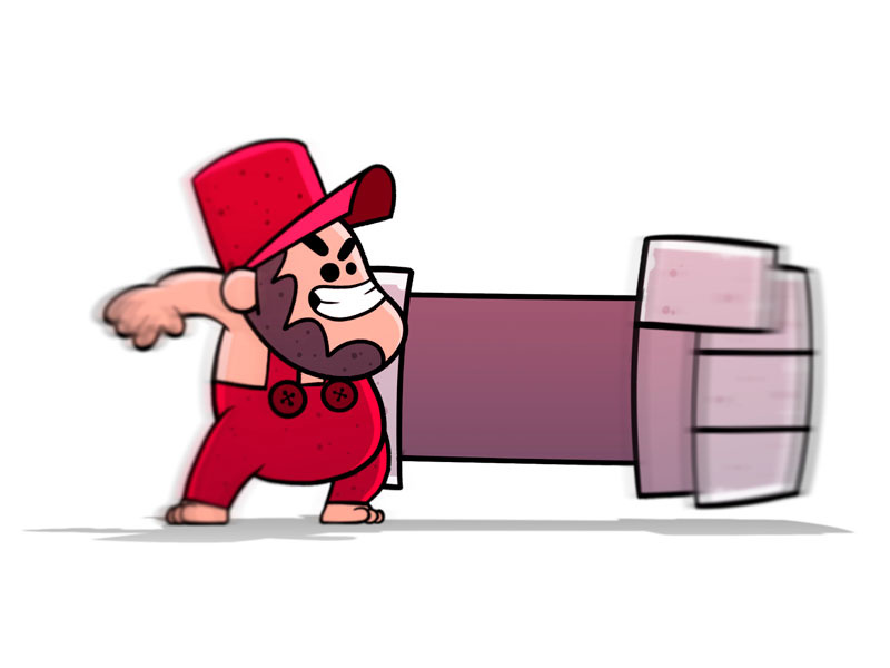 Iron Hand by Juan Carlos on Dribbble