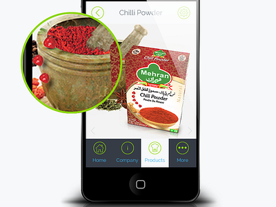 Mehran Foods Mobile Application app design experience graphic interface ipad iphone mobile ui user ux web