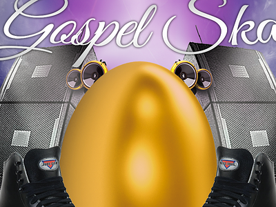Hip-Hoppity Easter Gospel Skating Party easter gospel skating party flyer
