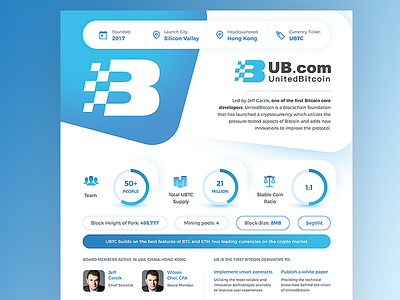 Crypto About Us One Page Flyer about us business corporate cryptocurrency info psd statistics stats ui ux