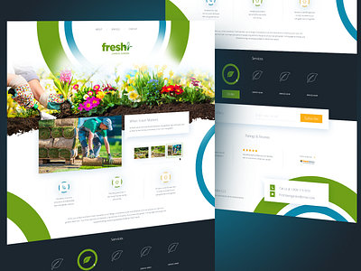 Landscape Design Company - Landing Page