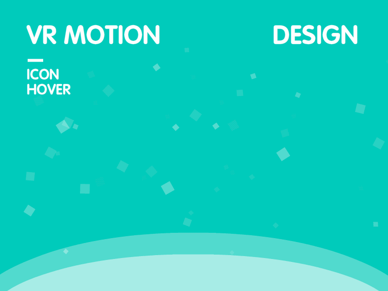 vr motion animate animation character game hover icon motion ui ux vr