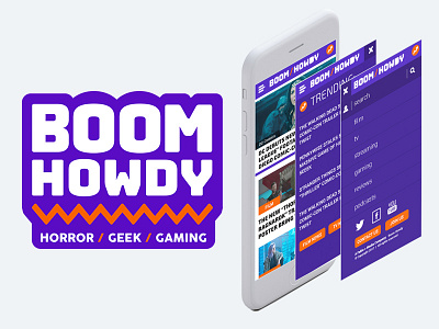 Boom Howdy | Mobile Design boom howdy mobile ui ux