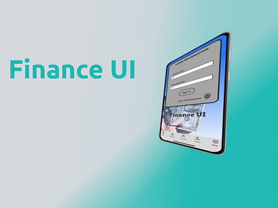 Finance UI app bank account brocker design finance mobile ui user interface wallet