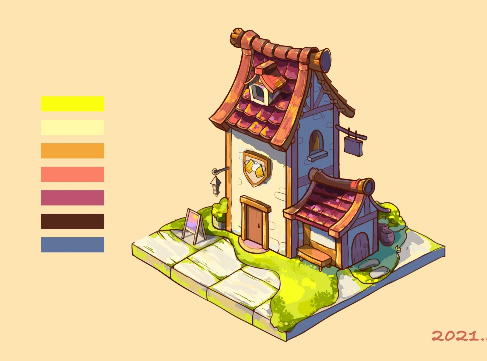 Little House by Nabula on Dribbble