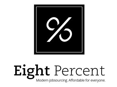 Eight Percent Identity 8 identity logo percent
