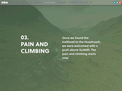 Huayhuash — Bike Magazine Feature