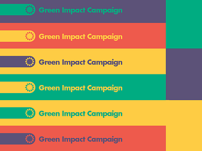 Green Impact Campaign futura green identity logo