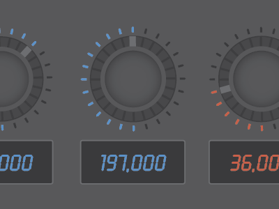 Infographic Dials dial infographic knob