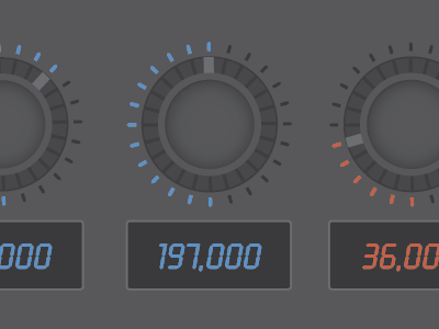 Infographic Dials