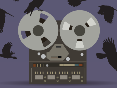 Illustrating quick facts about The Birds birds tape reel