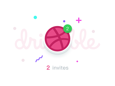 [Closed] 2 Dribbble invites giveaway! giveaway invitation invite ui