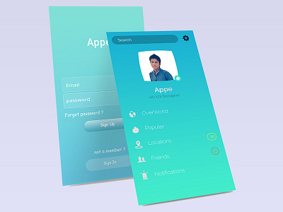 Simple Apps Mockup adobe apps apps design free mockup graphic illustrator mockup simple web design