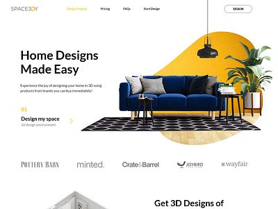 Interior design design graphic template ui