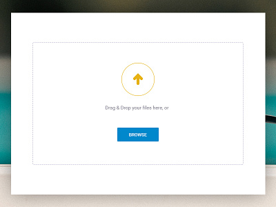 Upload files UI background border buttons design files graphic info mobile ui upload ux web