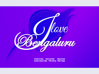 I Love Bengaluru