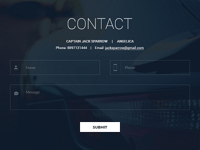 Contact bg contact design form graphic input interaction ui ux web