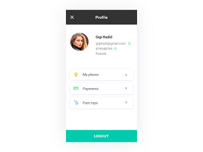 Profile UI