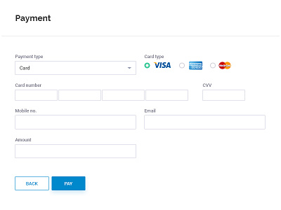 Payment UI android app background buttons cards colors design fonts gradient graphic icons material menu mobile template typography ui upload ux web