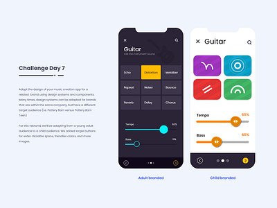 Music Creation App - Design Systems